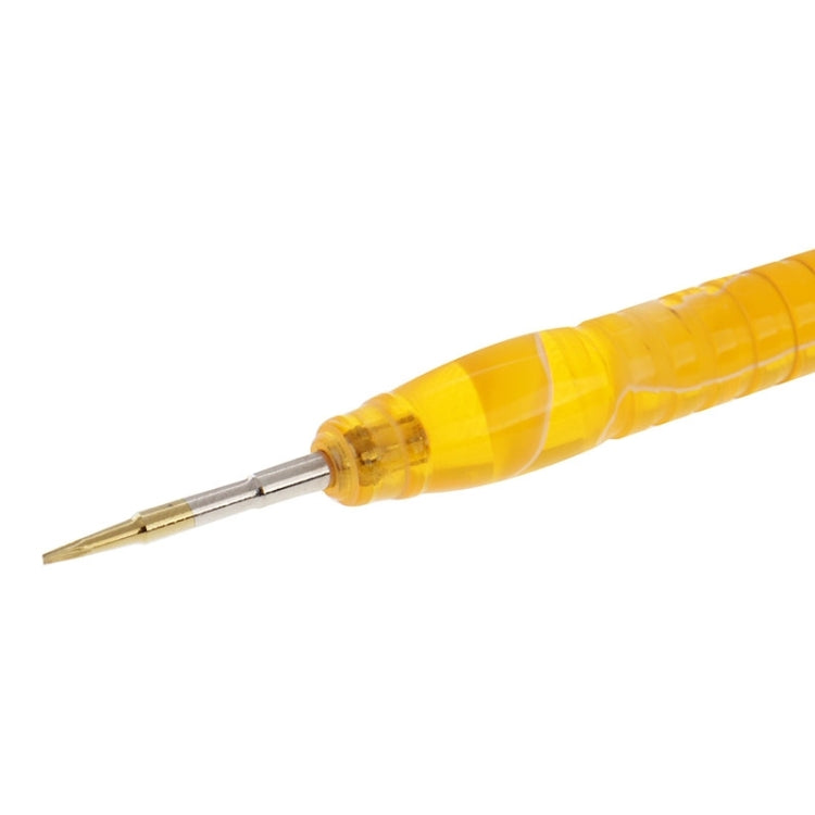 XL-0.8 Embedded Crystal Flower Professional Versatile 0.8 Pentalobe Screwdriver for Mobile Phone / Tablets Repair, Random Color Delivery(Green,Yellow,Red,Blue), XL-0.8