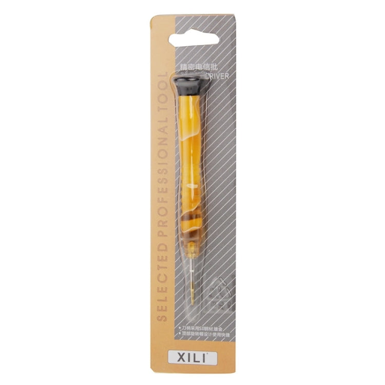 XL-0.8 Embedded Crystal Flower Professional Versatile 0.8 Pentalobe Screwdriver for Mobile Phone / Tablets Repair, Random Color Delivery(Green,Yellow,Red,Blue), XL-0.8