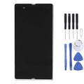 LCD Display + Touch Panel with Frame  for Sony Xperia Z / L36H / C6603 / C6602, For Xperia Z, Xperia Z / L36h (Purple)