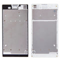 Front Housing  with Adhesive Sticker for Sony Xperia T3, For Xperia T3(Black), For Xperia T3(White)