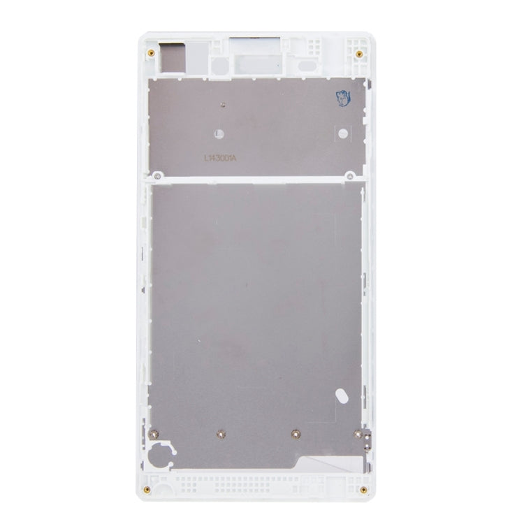 Front Housing  with Adhesive Sticker for Sony Xperia T3, For Xperia T3(Black), For Xperia T3(White)
