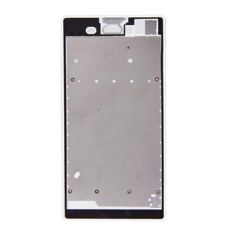 Front Housing  with Adhesive Sticker for Sony Xperia T3, For Xperia T3(Black), For Xperia T3(White)