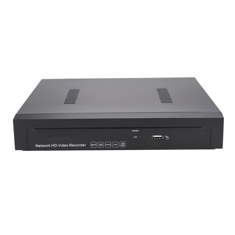 N4B3Poe 4Ch 720P P2P ONVIF 1.0 Mega Pixel IP Camera NVR Kit, Support Night Vision / Motion Detection, IR Distance: 20m, N4B3Poe/Kit