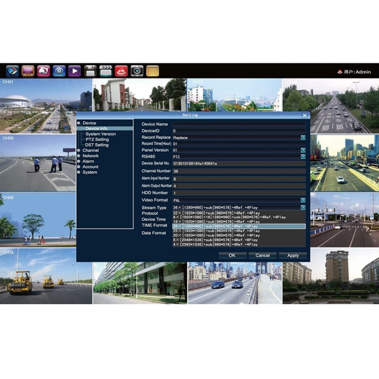N4B7MPoe 4Ch 720P P2P ONVIF 1.0 Mega Pixel IP Camera NVR Kit, Support Night Vision / Motion Detection, IR Distance: 20m, N4B7MPoe/Kit