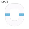 10 PCS 046 Transparent Invisible Sticker Sports Non-slip Anti-drop Fixed Adhesive Patch, 10 PCS (Transparent )