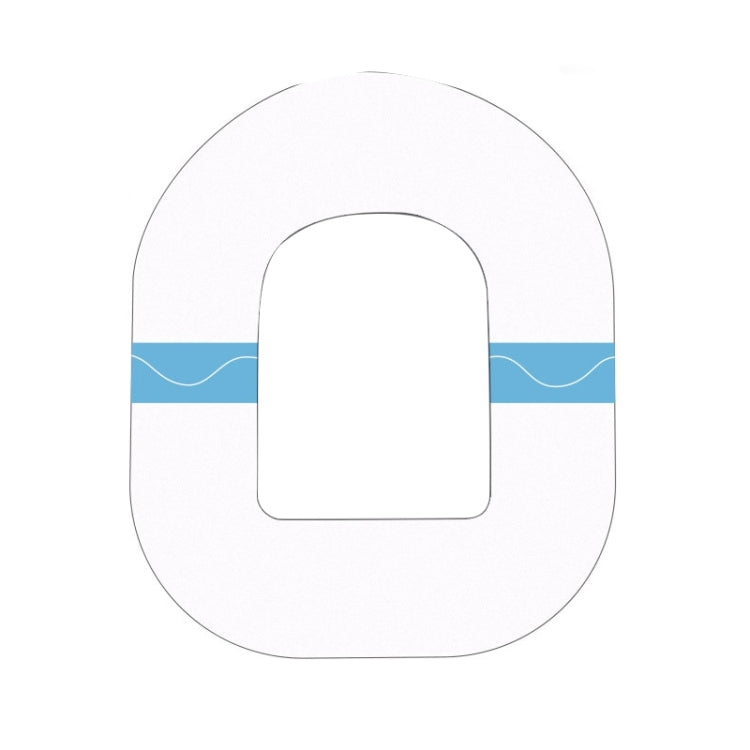 10 PCS 046 Transparent Invisible Sticker Sports Non-slip Anti-drop Fixed Adhesive Patch, 10 PCS (Transparent )
