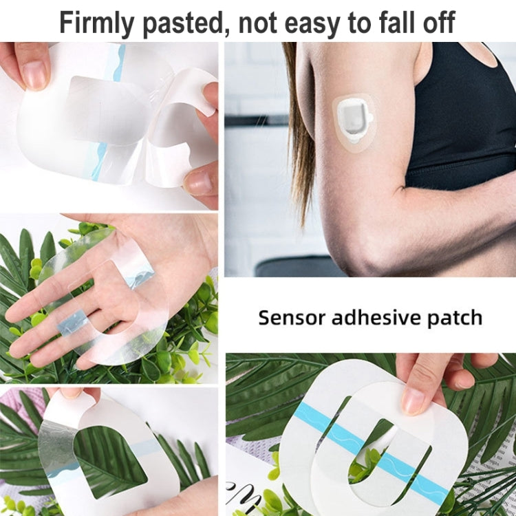 10 PCS 046 Transparent Invisible Sticker Sports Non-slip Anti-drop Fixed Adhesive Patch, 10 PCS (Transparent )