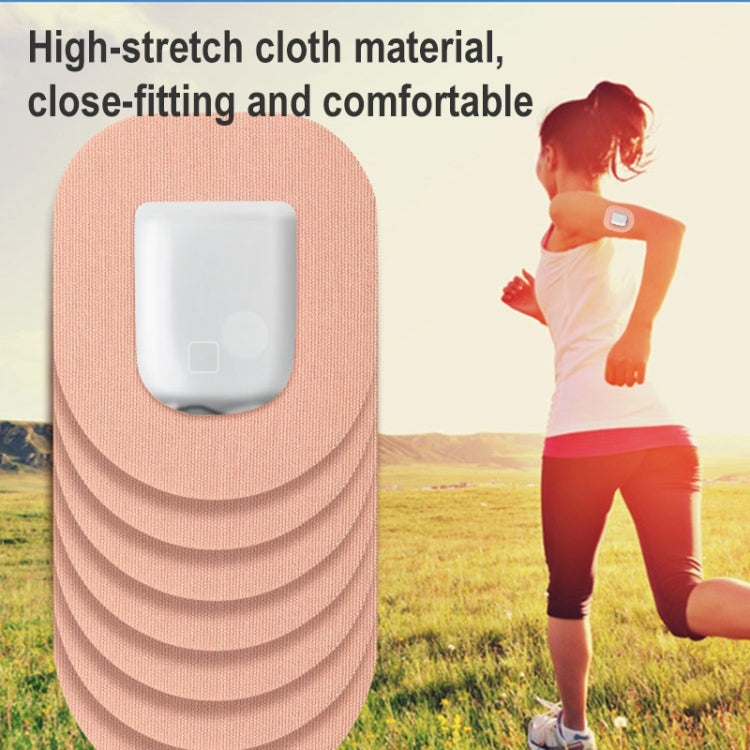 10 PCS 047 Men Women Sports Adhesive Patch Sweat-absorbent Breathable Non-slip Sticker, 10 PCS (Flesh Color), 10 PCS (Black)