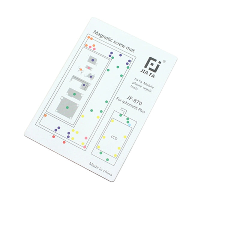 JIAFA Magnetic Screws Mat for iPhone 6s Plus , For 6sP
