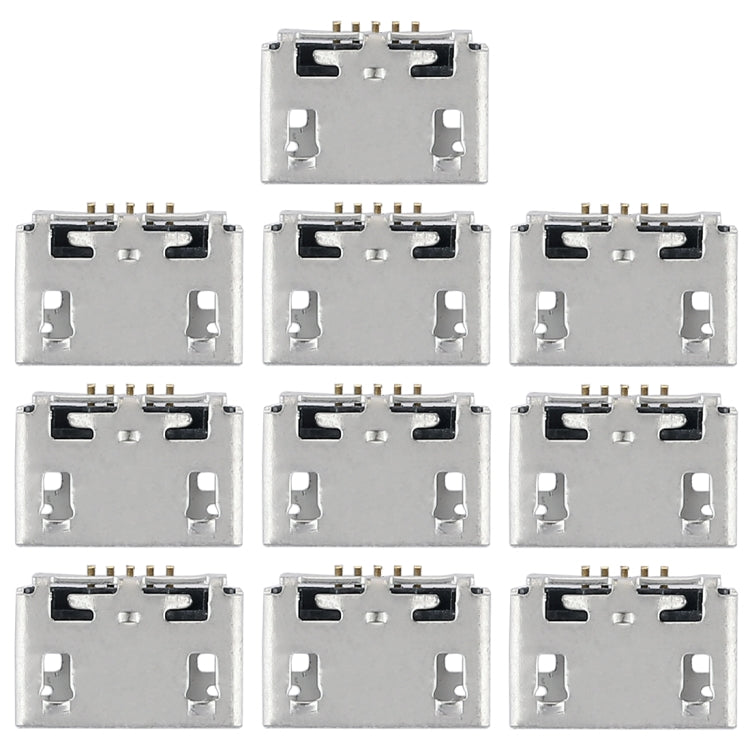 10 PCS Charging Port Connector for Huawei Ascend P6, For Ascend P6