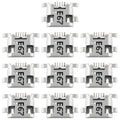 10 PCS Charging Port Connector for Huawei Honor 6 / Enjoy 6, For Honor 6 / Enjoy 6
