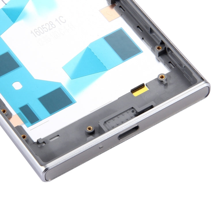 Back Battery Cover + Back Battery Bottom Cover + Middle Frame for Sony Xperia XZ, For Xperia XZ