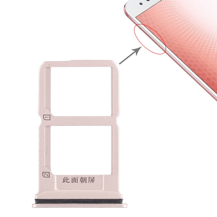 For Vivo X9s Plus 2 x SIM Card Tray, For Vivo X9s Plus
