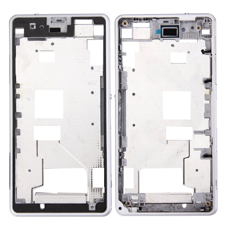 Front Housing LCD Frame Bezel for Sony Xperia Z1 Compact / Mini, For Xperia Z1 Compact / D5503, For Xperia Z1 Compact / Front
