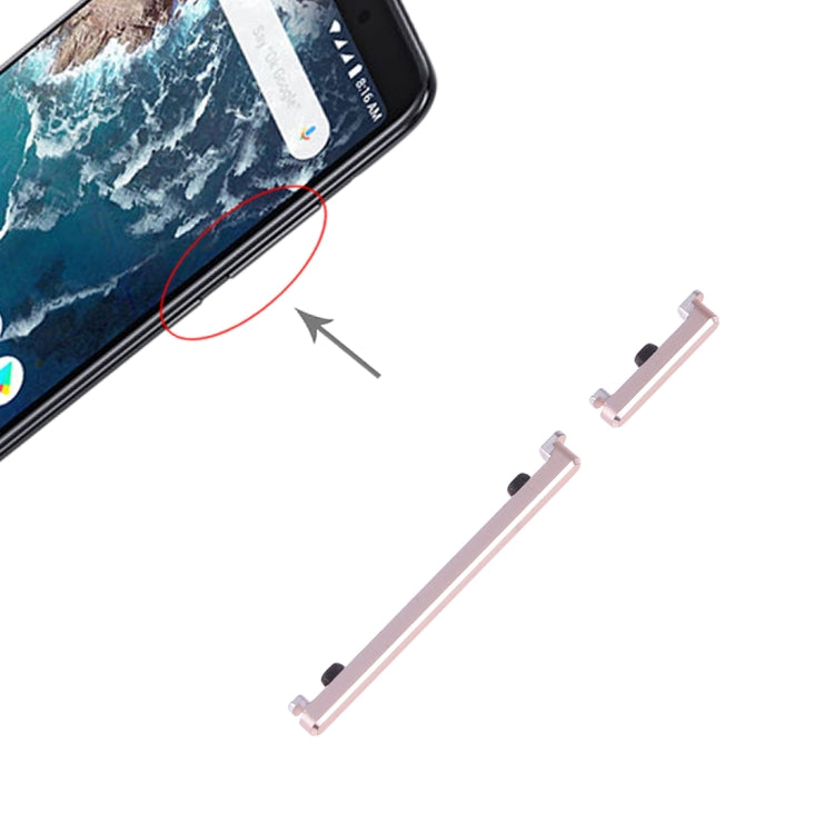 Power Button and Volume Control Button for Xiaomi Mi 6X / A2, For Xiaomi Mi 6X / A2