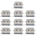10 PCS Charging Port Connector for Motorola Moto M XT1662, For Moto M