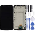 LCD Screen and Digitizer Full Assembly with Frame for LG K10 , For LG K10, For K10 with Frame White, For K10 with Frame Gold