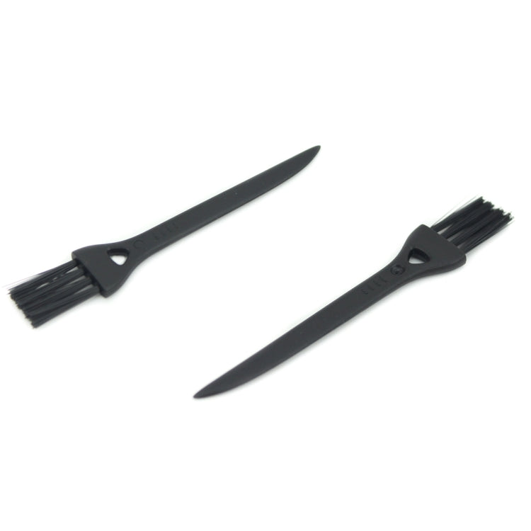 10 PCS JIAFA P8842 Flat Head Shrill Tail Cleaning Brush, Length: 8.5cm, P8842 (10 PCS)