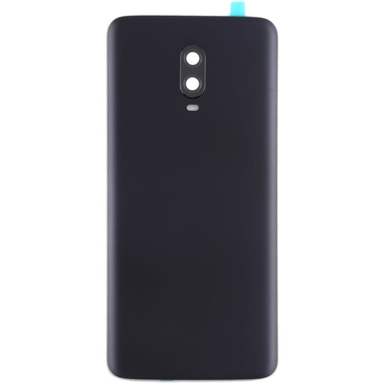 For OnePlus 6T Original Battery Back Cover with Camera Lens Frame, For OnePlus 6T,Original (Frosted Black ), For OnePlus 6T,Original (Jet Black), For OnePlus 6T,Original (Purple)