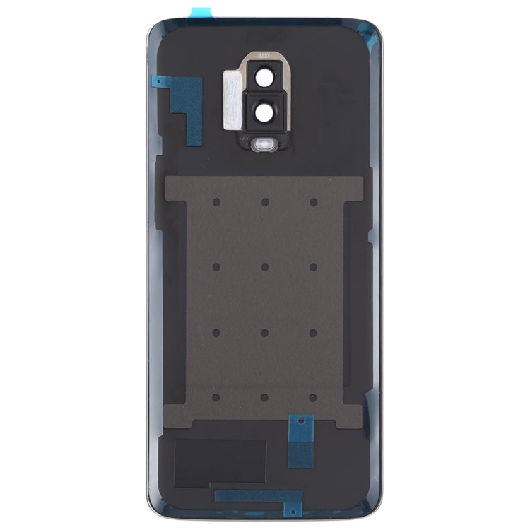 For OnePlus 6T Original Battery Back Cover with Camera Lens Frame, For OnePlus 6T,Original (Frosted Black ), For OnePlus 6T,Original (Jet Black), For OnePlus 6T,Original (Purple)