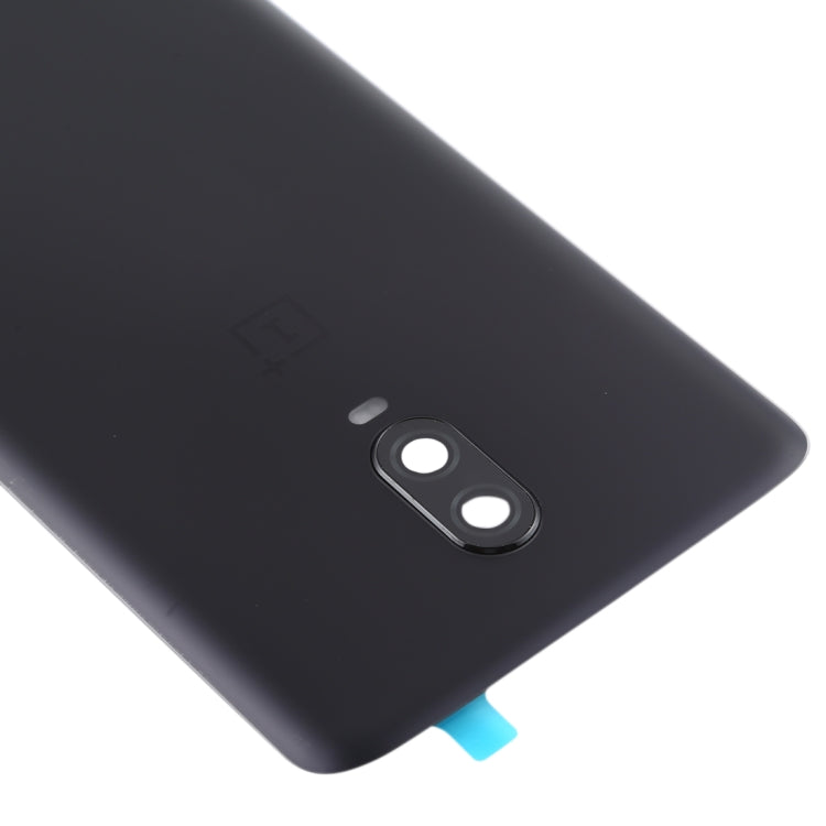 For OnePlus 6T Original Battery Back Cover with Camera Lens Frame, For OnePlus 6T,Original (Frosted Black ), For OnePlus 6T,Original (Jet Black), For OnePlus 6T,Original (Purple)