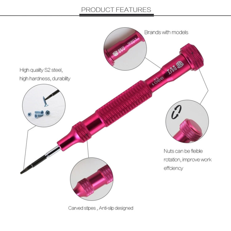 6 in 1 Precision Screwdriver Set Magnetic Electronic Screwdrivers Set for Mobile Phone Notebook Laptop Tablet, 9901S