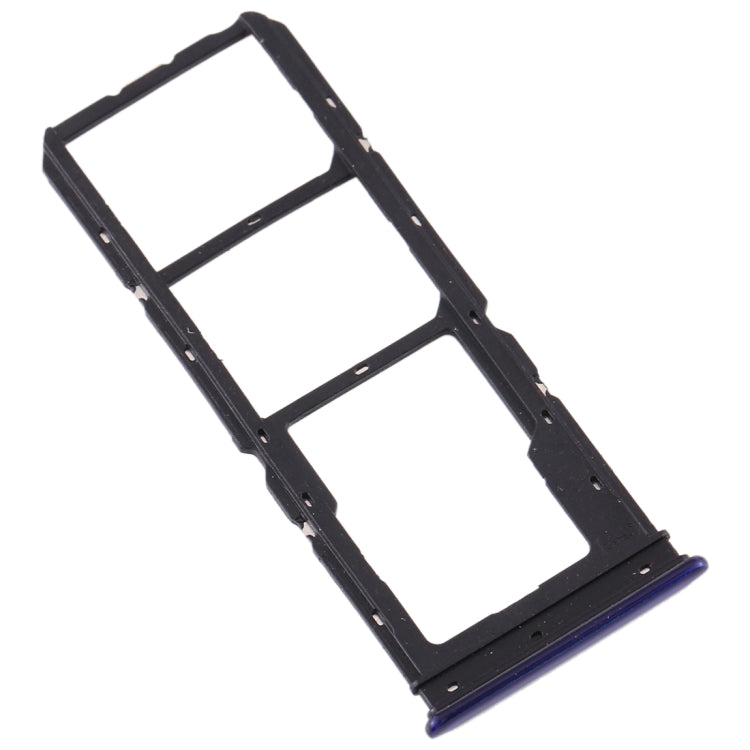For Vivo  Y7s SIM Card Tray + SIM Card Tray + Micro SD Card Tray, For Vivo Y7s