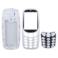 Full Assembly Housing Cover with Keyboard for Nokia 3310, For  3310(Grey), For Nokia 3310, For 3310(Yellow)