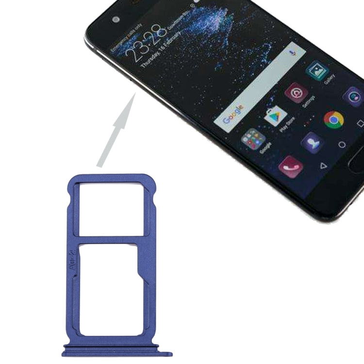 For Huawei P10 Plus SIM Card Tray & SIM / Micro SD Card Tray, For Huawei P10 Plus