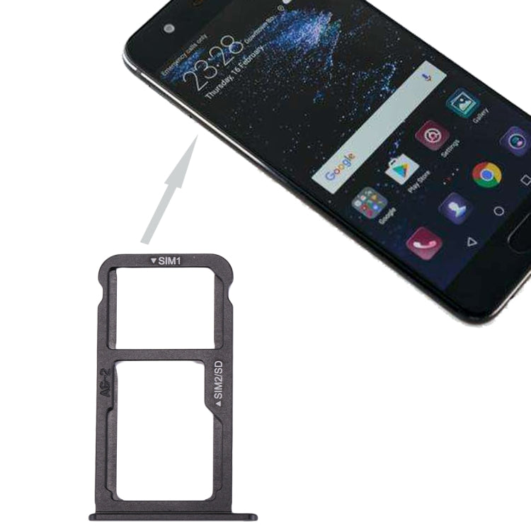 For Huawei P10 SIM Card Tray & SIM / Micro SD Card Tray, For Huawei P10