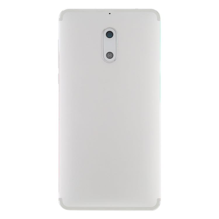 Battery Back Cover with Camera Lens Frame & Side Keys for Nokia 6 TA-1000 TA-1003 TA-1021 TA-1025 TA-1033 TA-1039, For Nokia 6