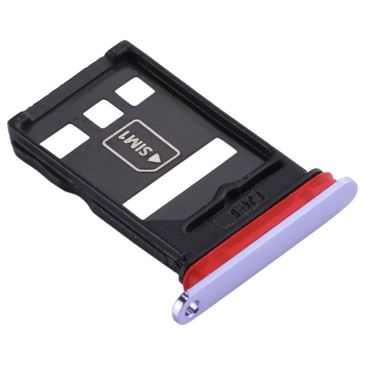 SIM Card Tray + NM Card Tray for Huawei Mate 30, For Huawei Mate 3 (Light Purple), For Huawei Mate 3