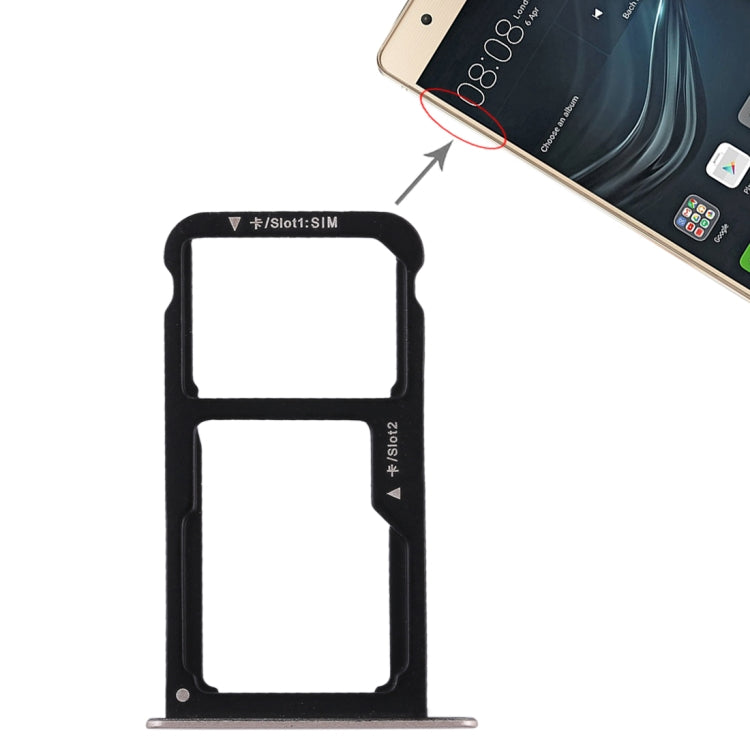 SIM Card Tray + SIM Card Tray / Micro SD Card for Huawei P9 Lite, For Huawei  P9 Lite, For Huawei P9 Lite