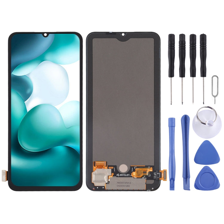 Original AMOLED Material LCD Screen and Digitizer Full Assembly for Xiaomi Mi 10 Lite 5G, For Xiaomi Mi 10 Lite 5G(Original)
