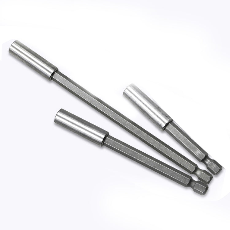 3 in 1 1/4 Electric Batch Head High Magnetism Connecting Rod Pistol Drill Extension Rod Sleeve Fast Turning Joint, Length: 75/100/150mm, 75/100/150mm Joint