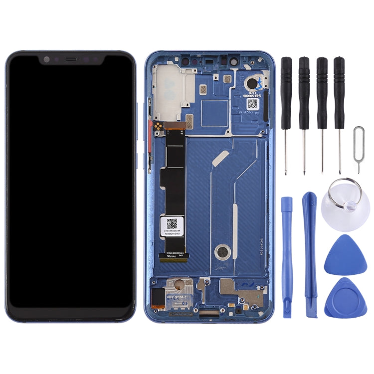 LCD Screen and Digitizer Full Assembly with Frame & Side Keys for Xiaomi Mi 8, For Xiaomi Mi 8, For Mi 8 (Rose Gold)