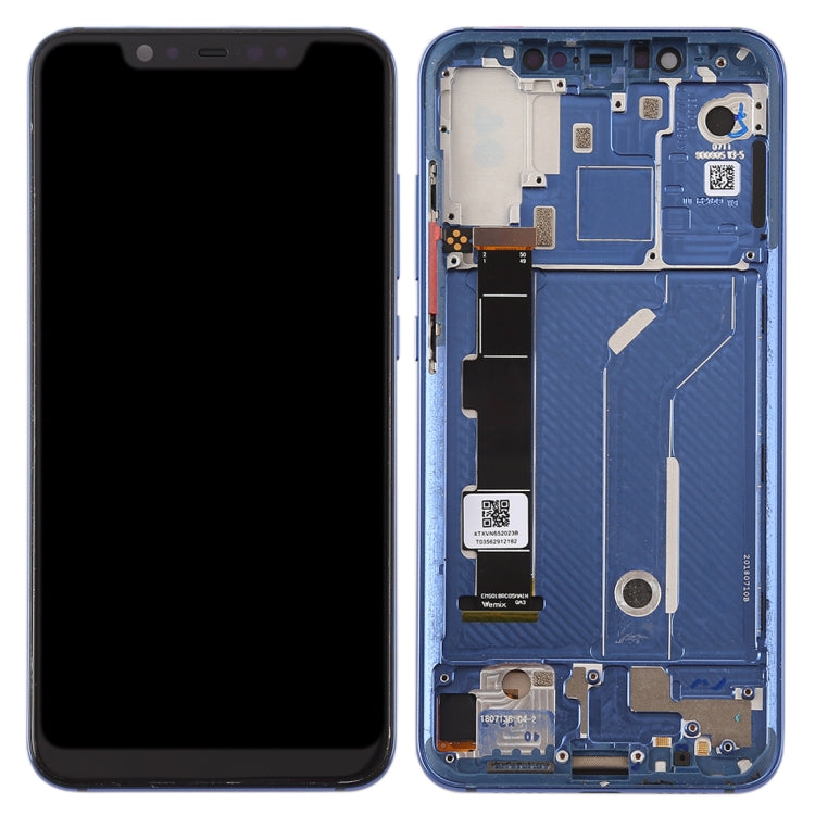 LCD Screen and Digitizer Full Assembly with Frame & Side Keys for Xiaomi Mi 8, For Xiaomi Mi 8, For Mi 8 (Rose Gold)