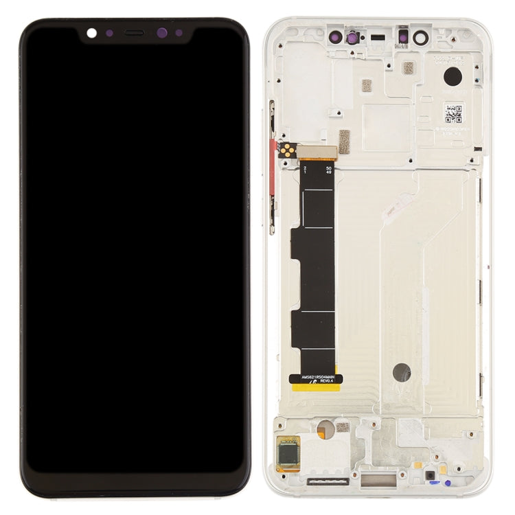 LCD Screen and Digitizer Full Assembly with Frame & Side Keys for Xiaomi Mi 8, For Xiaomi Mi 8, For Mi 8 (Rose Gold)