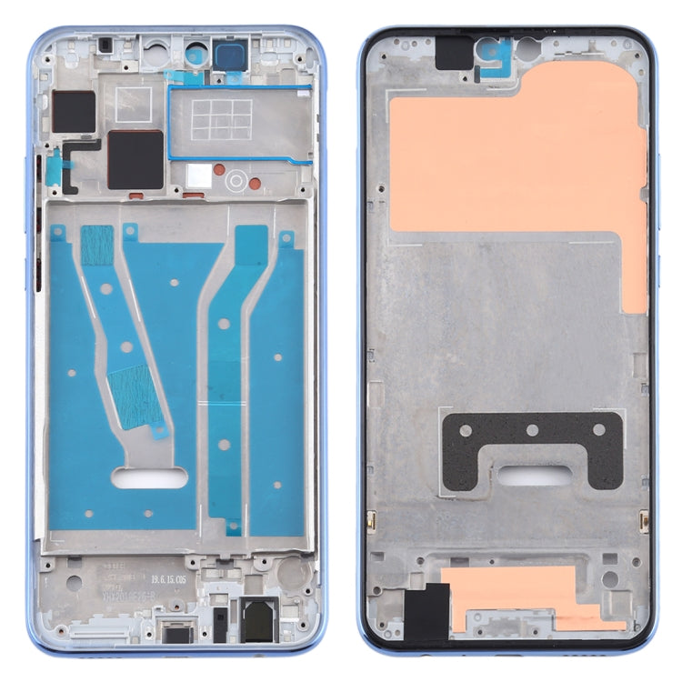 Front Housing LCD Frame Bezel Plate with Side Keys for Huawei Y9 (2019), Y9 (2019), For Huawei Y9 (2019)