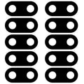 For Vivo Y93 10pcs Back Camera Lens, For Vivo Y93
