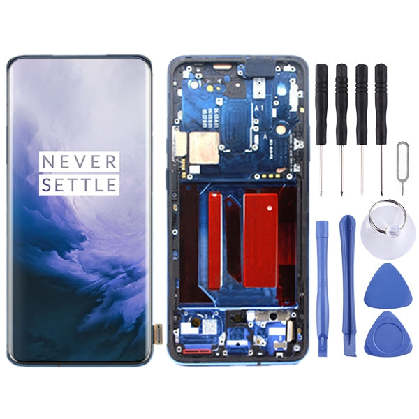 For OnePlus 7 Pro LCD Screen Digitizer Full Assembly with Frame, For OnePlus 7 Pro, For OnePlus 7 Pro(AMOLED)