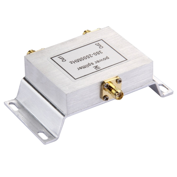 380-2500MHz SMA Female Adapter 2-Way Power Splitter, SMA Splitter