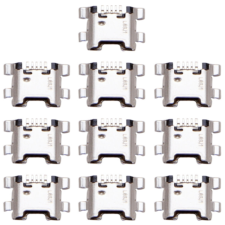 10 PCS Charging Port Connector for Huawei Honor 8C, For Honor 8C