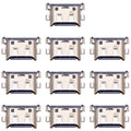 10 PCS Charging Port Connector for Huawei Nova 5i Pro, For Huawei Nova 5i Pro