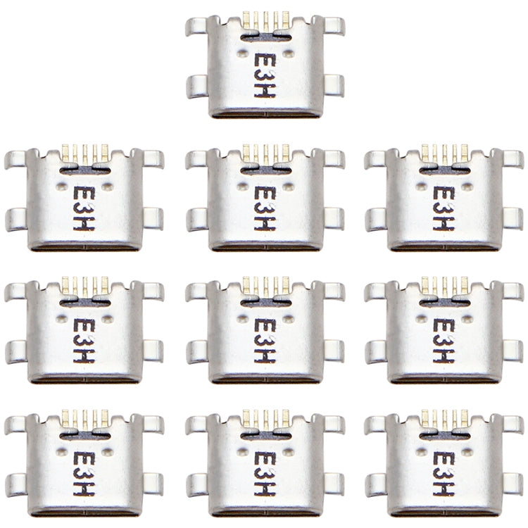10 PCS Charging Port Connector for Huawei Y7 (2017), For Huawei Y7 (2017)