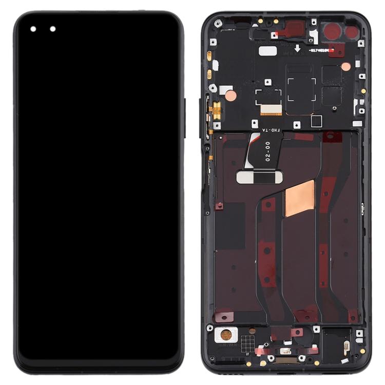 LCD Screen and Digitizer Full Assembly with Frame for Huawei Nova 6 5G, For Huawei Nova 6 5G, For Huawei Nova 6 5G (Dark Blue), For Huawei Nova 6 5G(Purple)