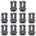 10 PCS Earphone Jack for Huawei P Smart Plus 2018, For Huawei P Smart Plus 2018