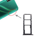 SIM Card Tray + SIM Card Tray + Micro SD Card Tray for Huawei Y8s, For Huawei Y8s