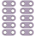 10 PCS Back Camera Lens for Asus Zenfone 5 ZE620KL / ZS620KL, For Asus Zenfone 5 ZE620KL(Black), For Asus Zenfone 5 ZE620KL(Purple), For Asus Zenfone 5 ZE620KL(White)