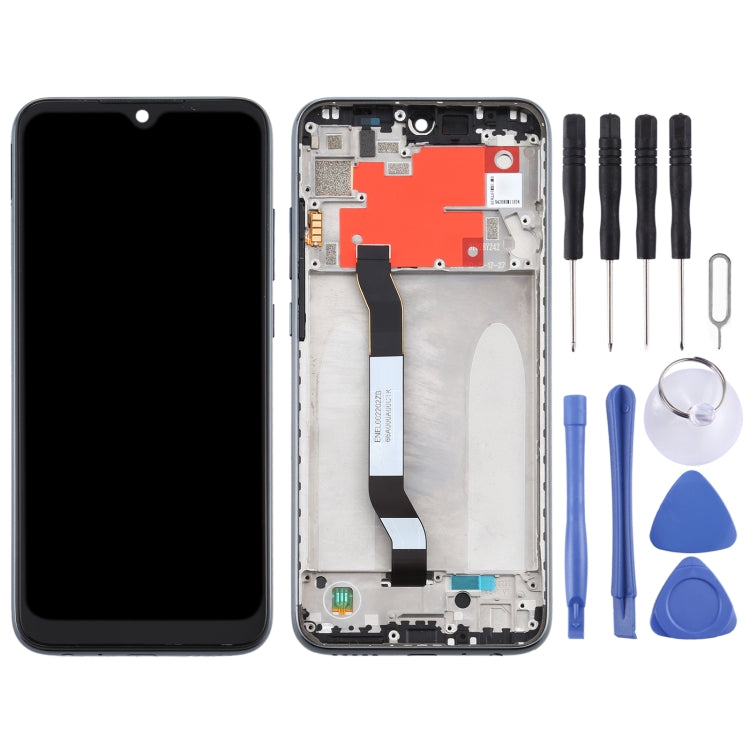 LCD Screen and Digitizer Full Assembly With Frame for Xiaomi Redmi Note 8T, For Xiaomi Redmi Note 8T, For Xiaomi Redmi Note 8T(Silver)